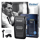 Rasuradora Corporal Maquina Corta Pelo Shaver 1102 Kemei Bla - Miniatura 4
