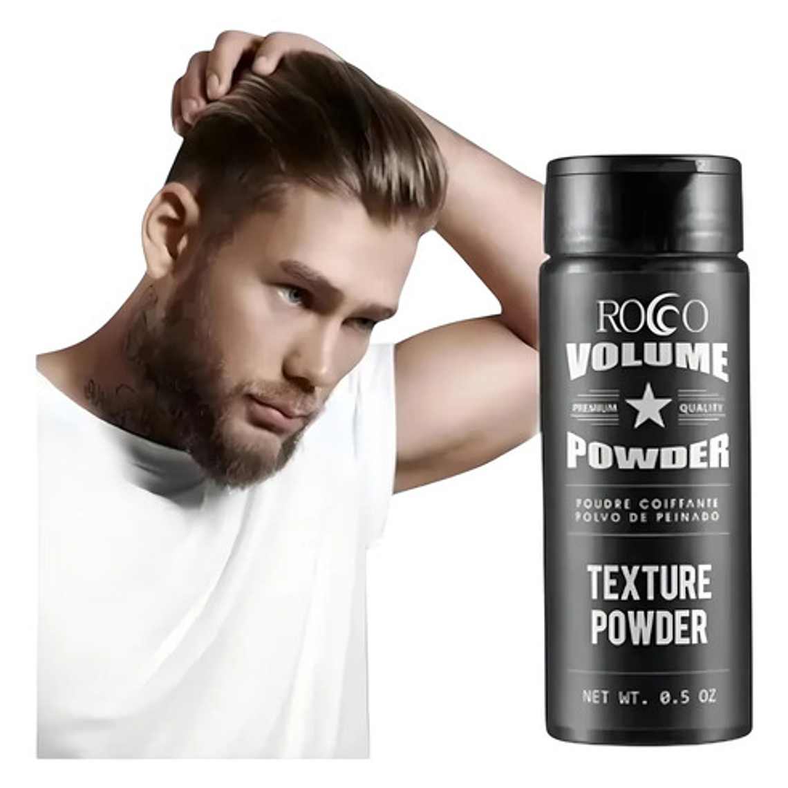 Pack X6 Polvo Texturizador Cabello Volume Powder Rocco 3
