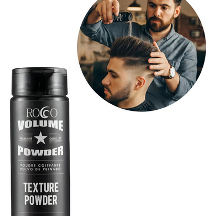 Pack X6 Polvo Texturizador Cabello Volume Powder Rocco 4