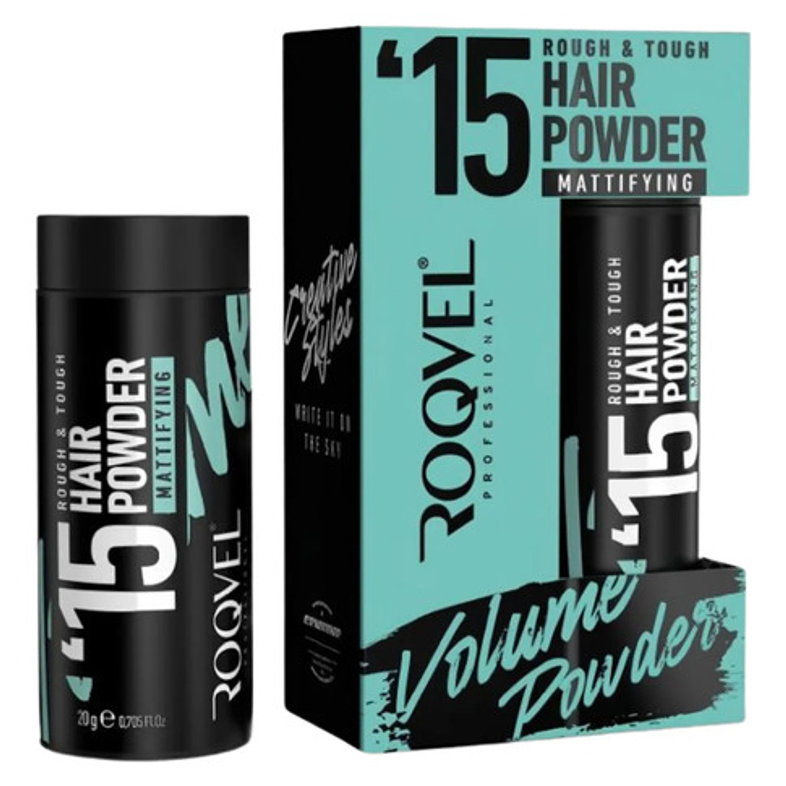 Roqvel Polvo Texturizador 15 Fijador Cabello Hombre 20g 1