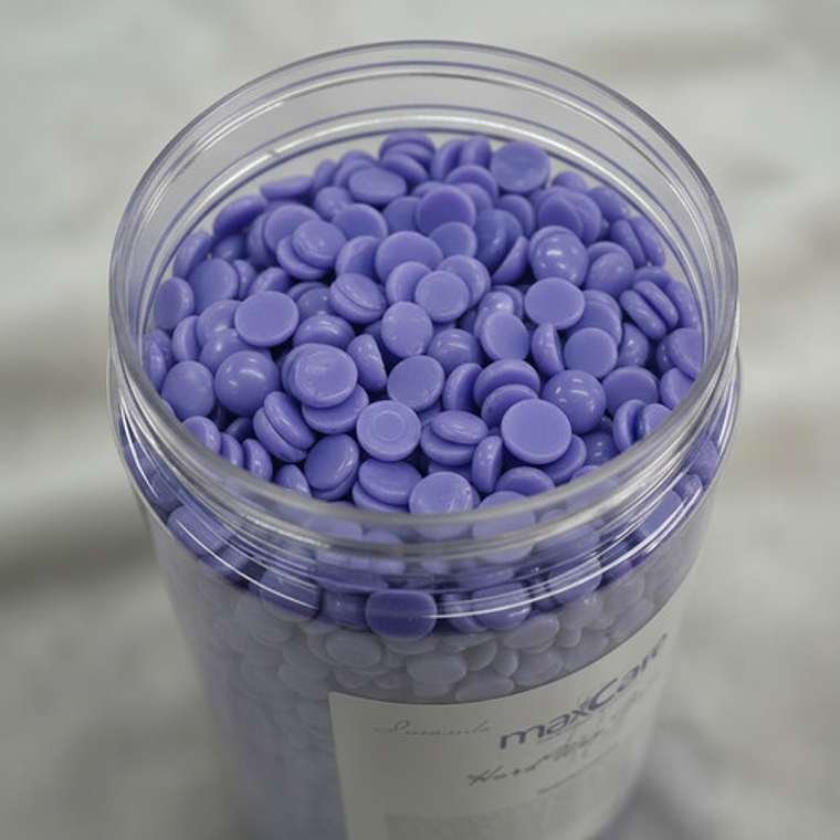 Maxcare Cera Elástica Depilatoria 400g Lavanda 2