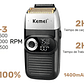 Máquina Afeitadora Kemei Km-2026 Negra - Miniatura 11