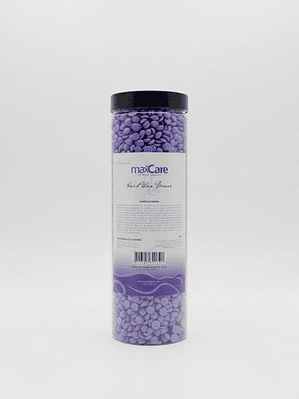 Maxcare Cera Elástica Depilatoria 400g Lavanda