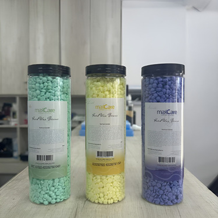 Maxcare Cera Elástica Depilatoria 400g Lavanda 3