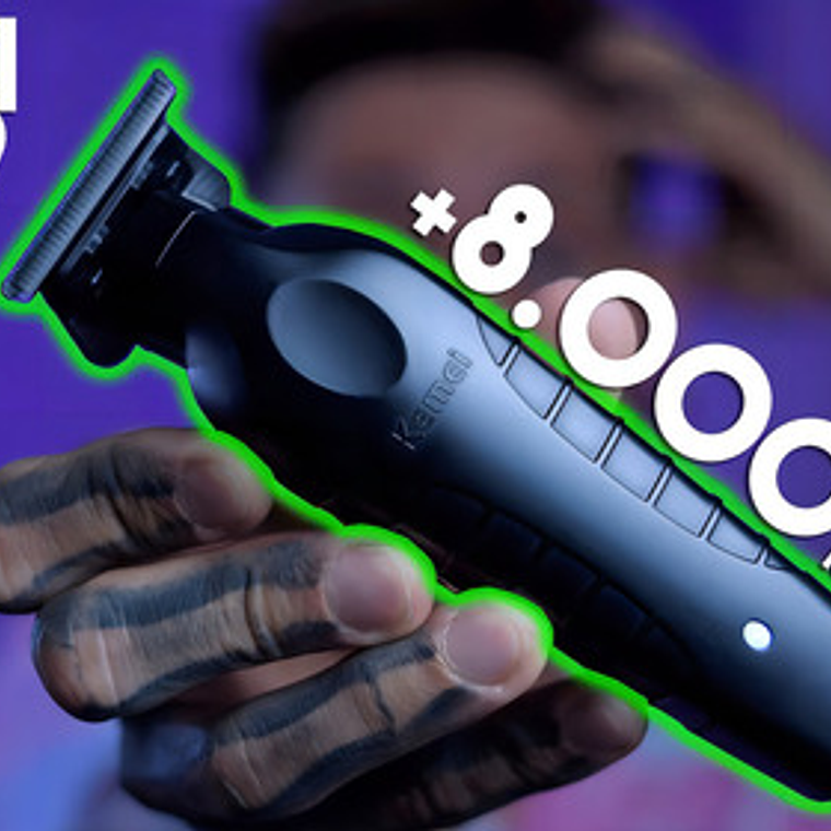 Cortadora De Cabello Kemei Km-2299 Color Negro 7