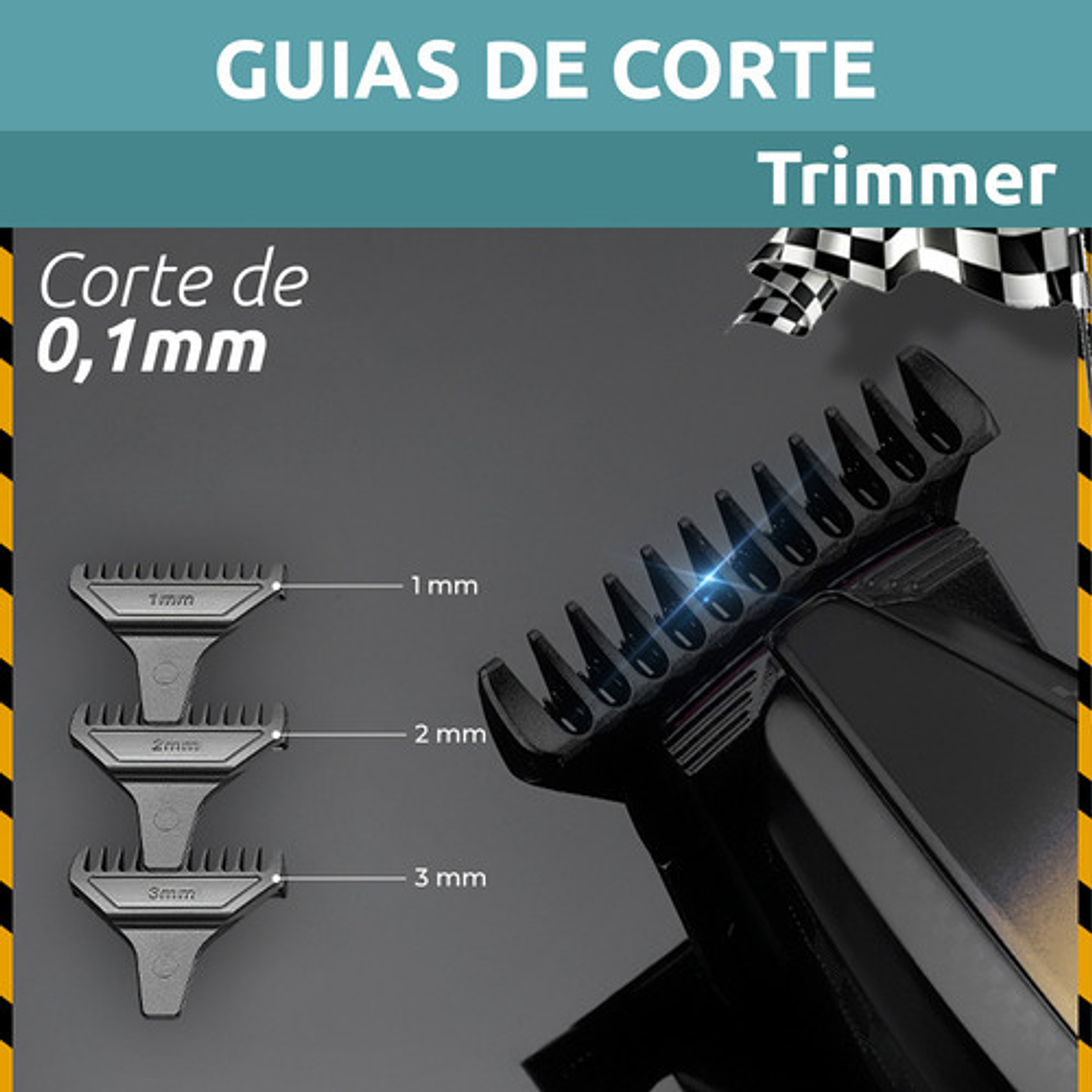 Máquina Patillera Pro Vgr V-992 Metal 9000rpm Motor Dc Turbo 6