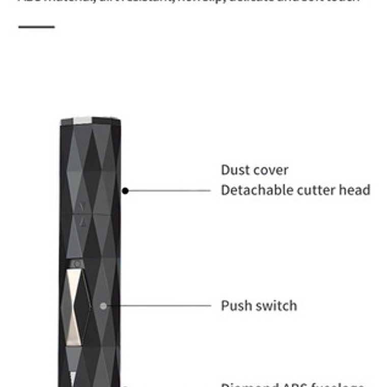 Kemei Km-6673 Negra 4