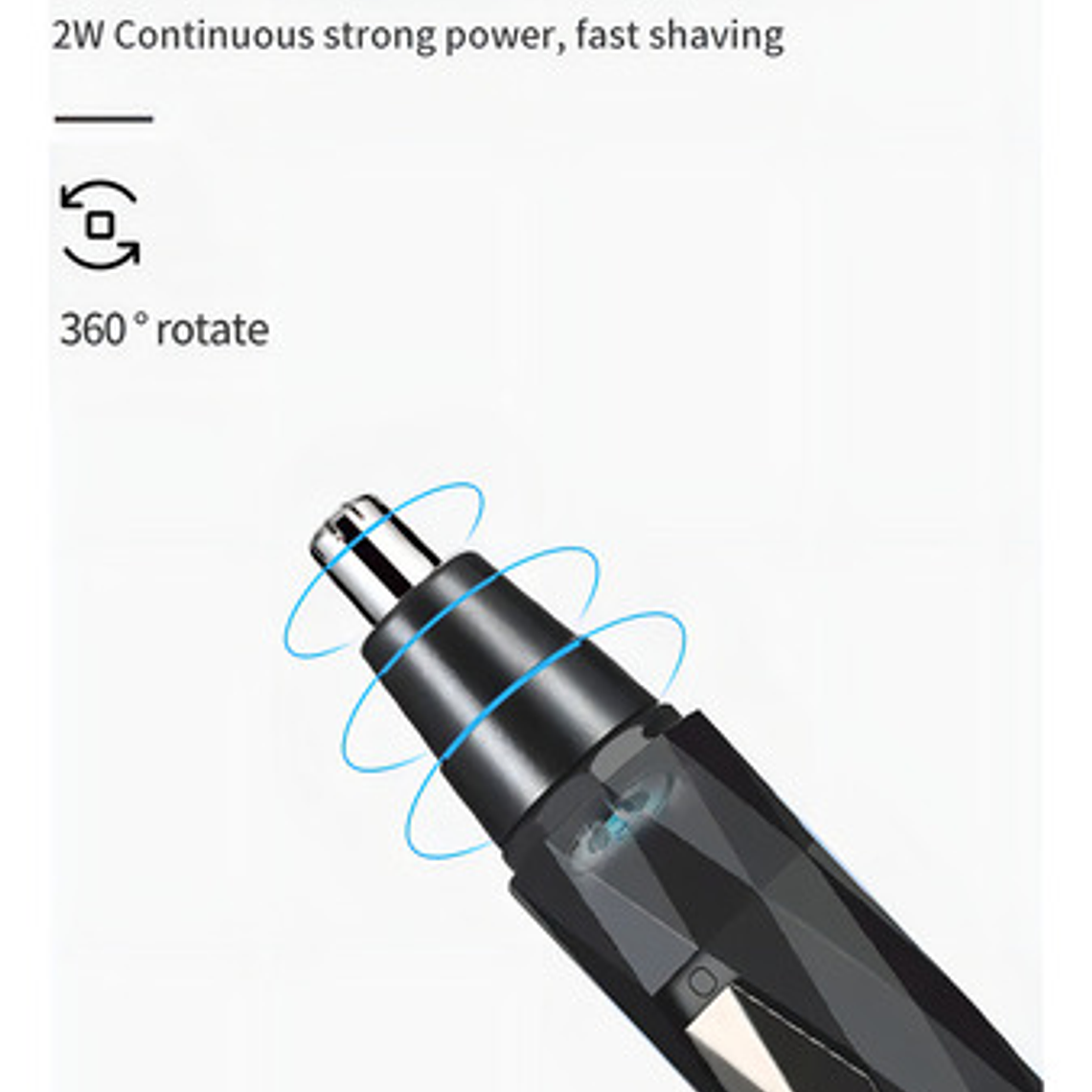 Kemei Km-6673 Negra 5