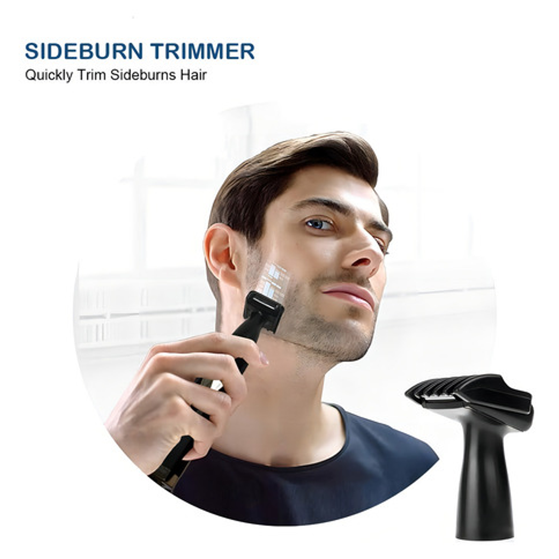 Kemei Km-6673 Negra 9