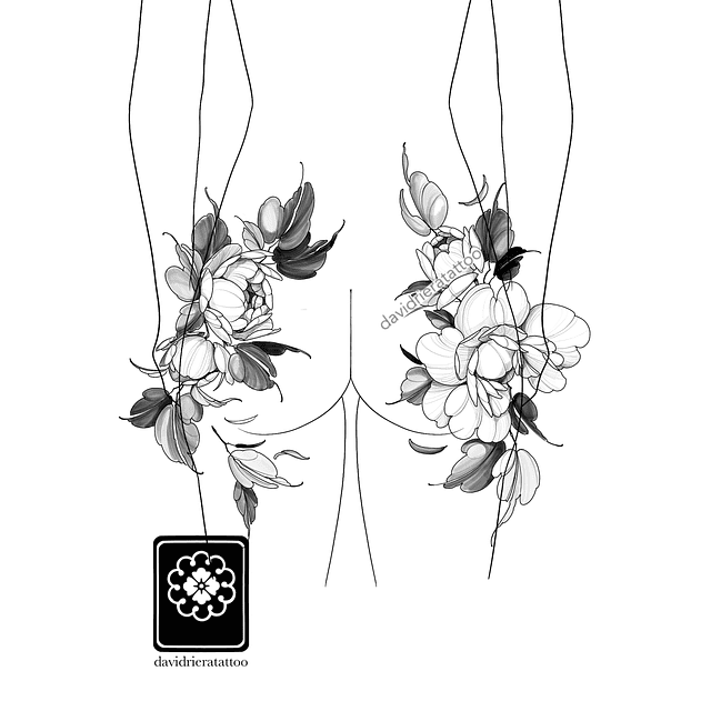 Abono - Diseño peonias trasero 2