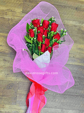 Dozen Roses Bouquet