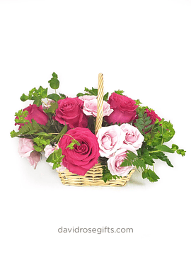 Pink in Spring Basket