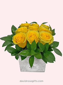 Yellow Petal Roses