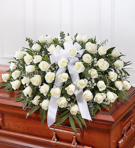 Timeless Sentiments Casket Spray