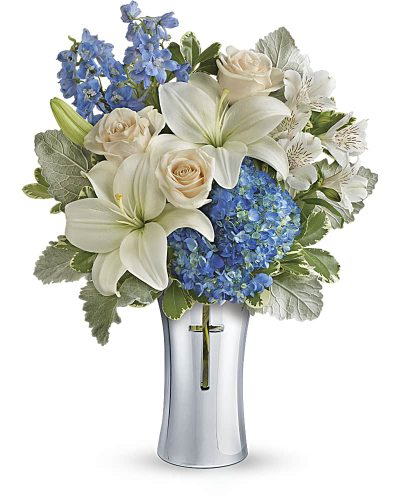 Blue Of Remembrance Bouquet