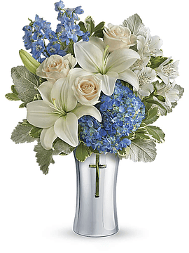 Blue Of Remembrance Bouquet