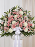 Heartfelt Sincerity - Pink & White Basket