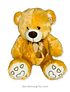 Footprint Teddy Bear