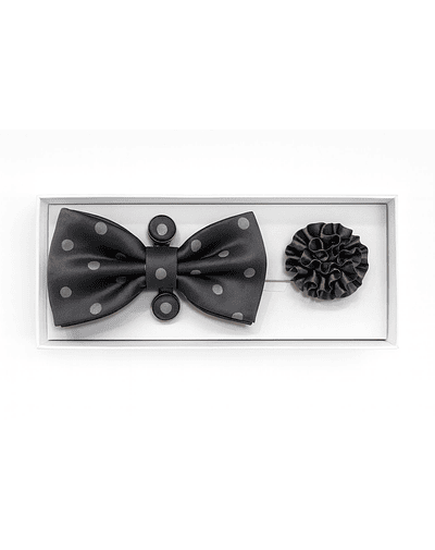 humita 4 piezas GRIS PUNTOS