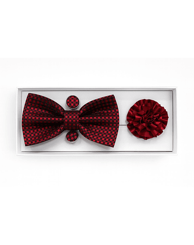 humita 4 piezas BURDEO CUADROS