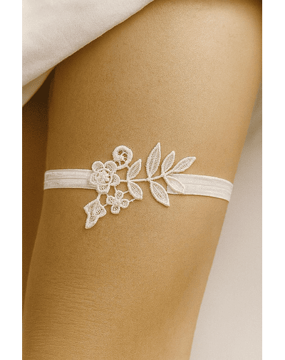 liga novia flor simple