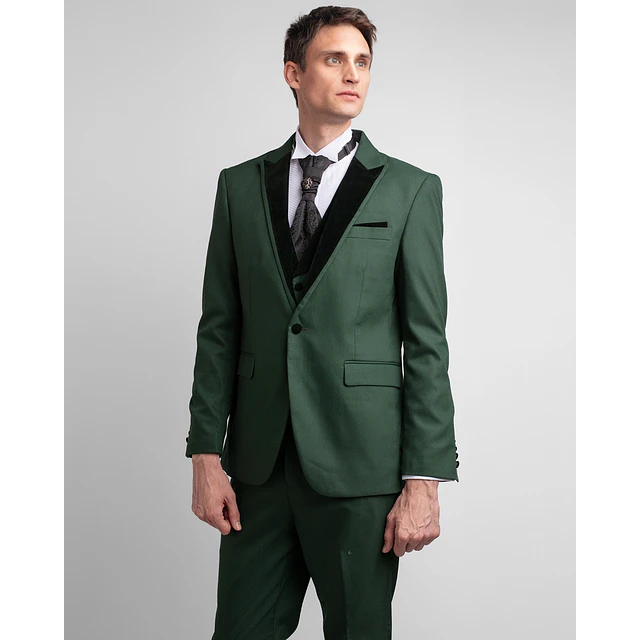 Terno Verde Pino 3P 4