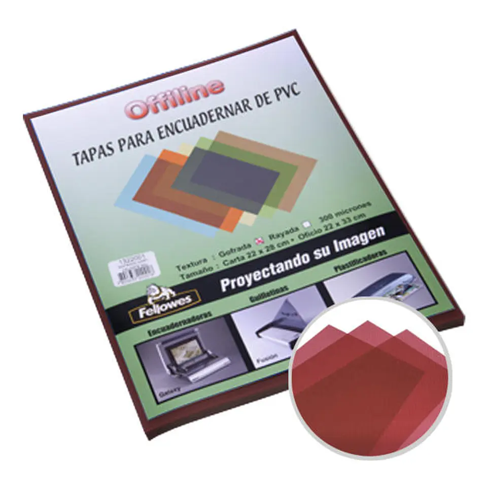 Tapa Rayada Burdeo Carta 50 Unidades 1