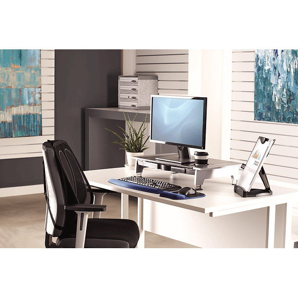 Soporte para Monitor Premium Office Suite Negro 4