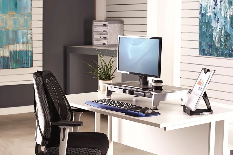 Soporte para Monitor Premium Office Suite Negro 4