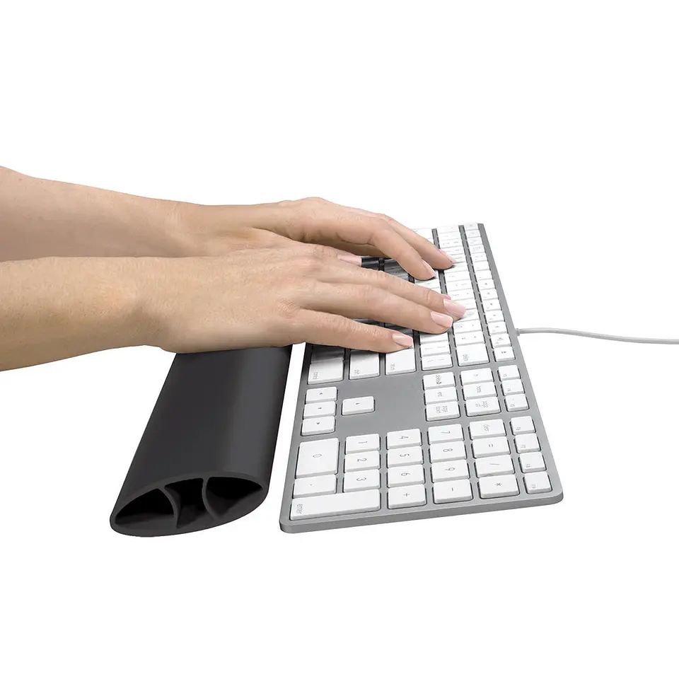 Reposamuñecas Teclado Wristrocker Negro 3