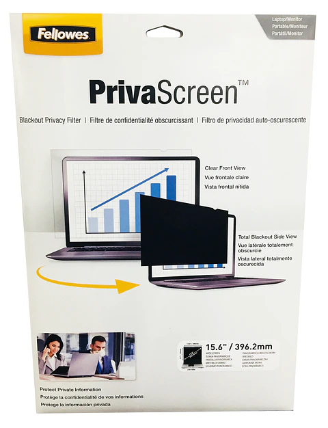 Filtro de Privacidad Notebook 15.6'' (194x344mm) Fellowes