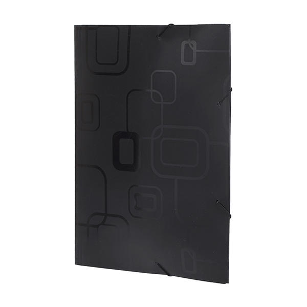 Carpeta Oficio Ala Elástica Negra Dello