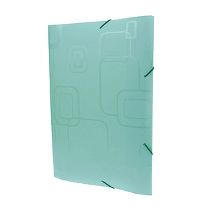 Carpeta Oficio Lomo 4cm Gris Dello