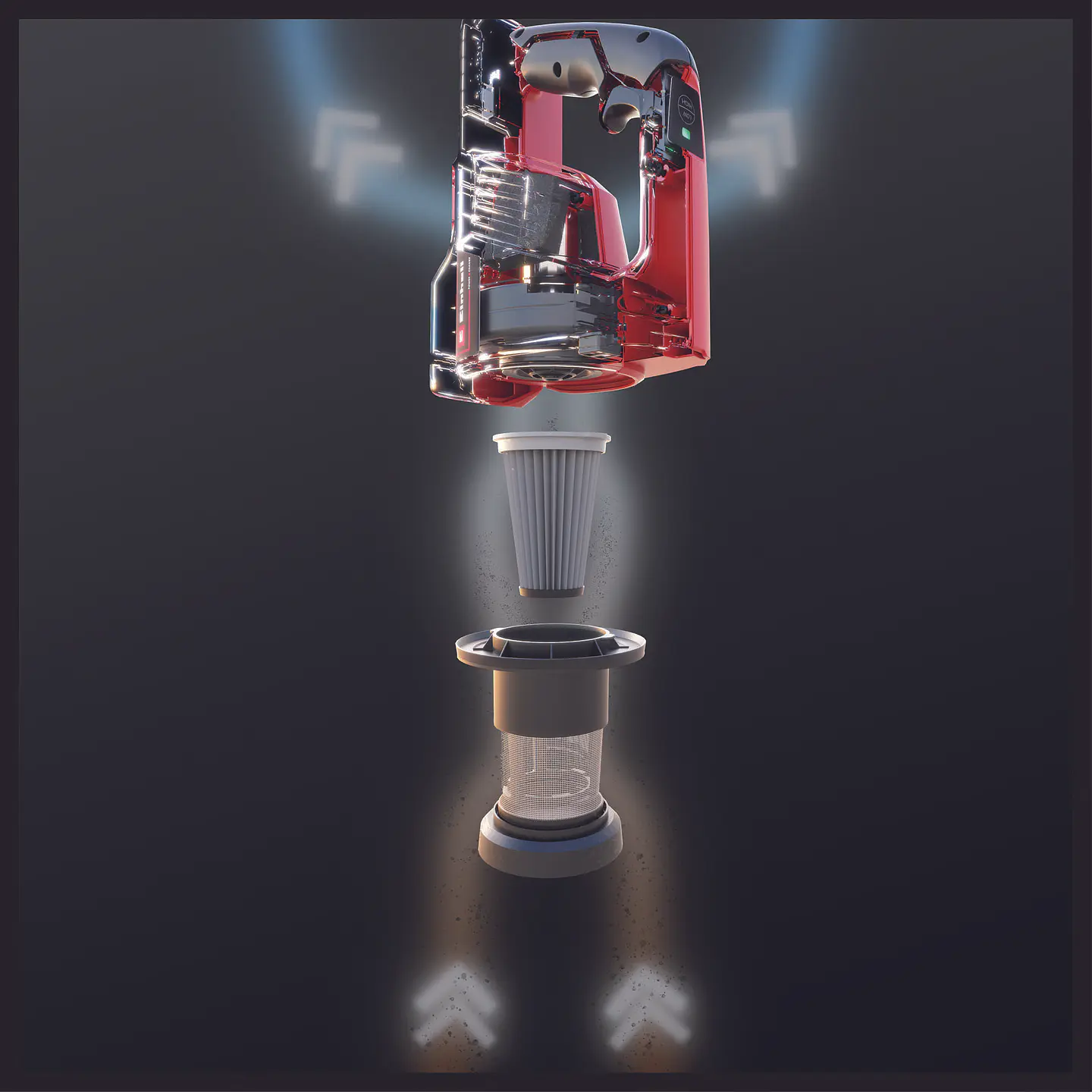 Aspiradora Vertical Inalámbrica 10 lt Einhell 4