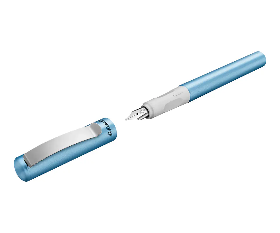 Pluma Pelikan Piña Colada Azul 1