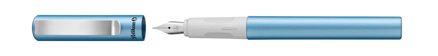 Pluma Pelikan Piña Colada Azul 3