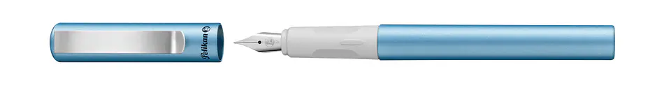 Pluma Pelikan Piña Colada Azul 3