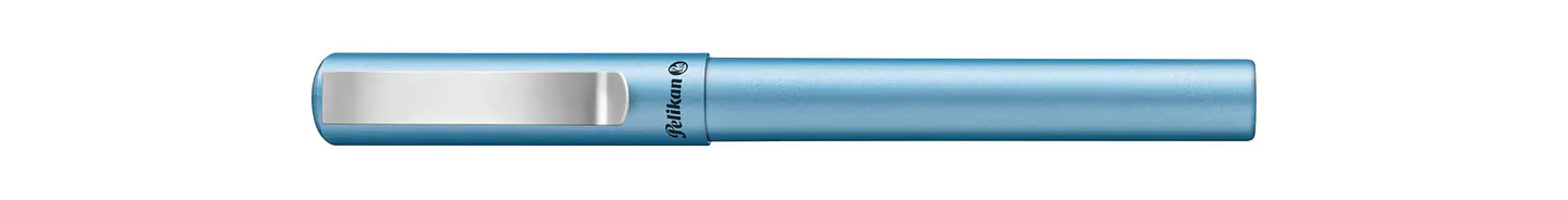 Pluma Pelikan Piña Colada Azul 4