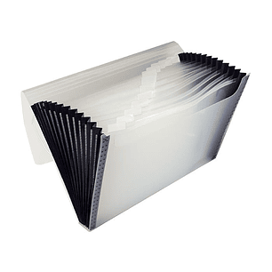 Carpeta Acordeón Oficio 12 Divisiones Dello 