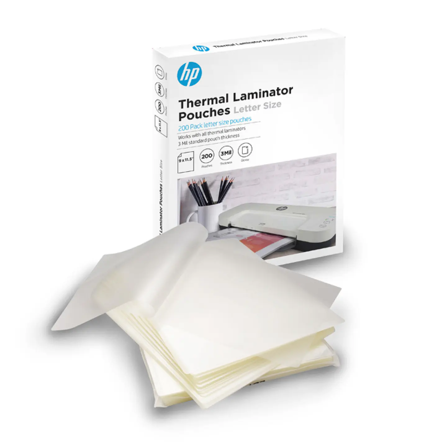 Laminas Temolaminar / Pouches Tamaño Carta 80 Mic 200un 1