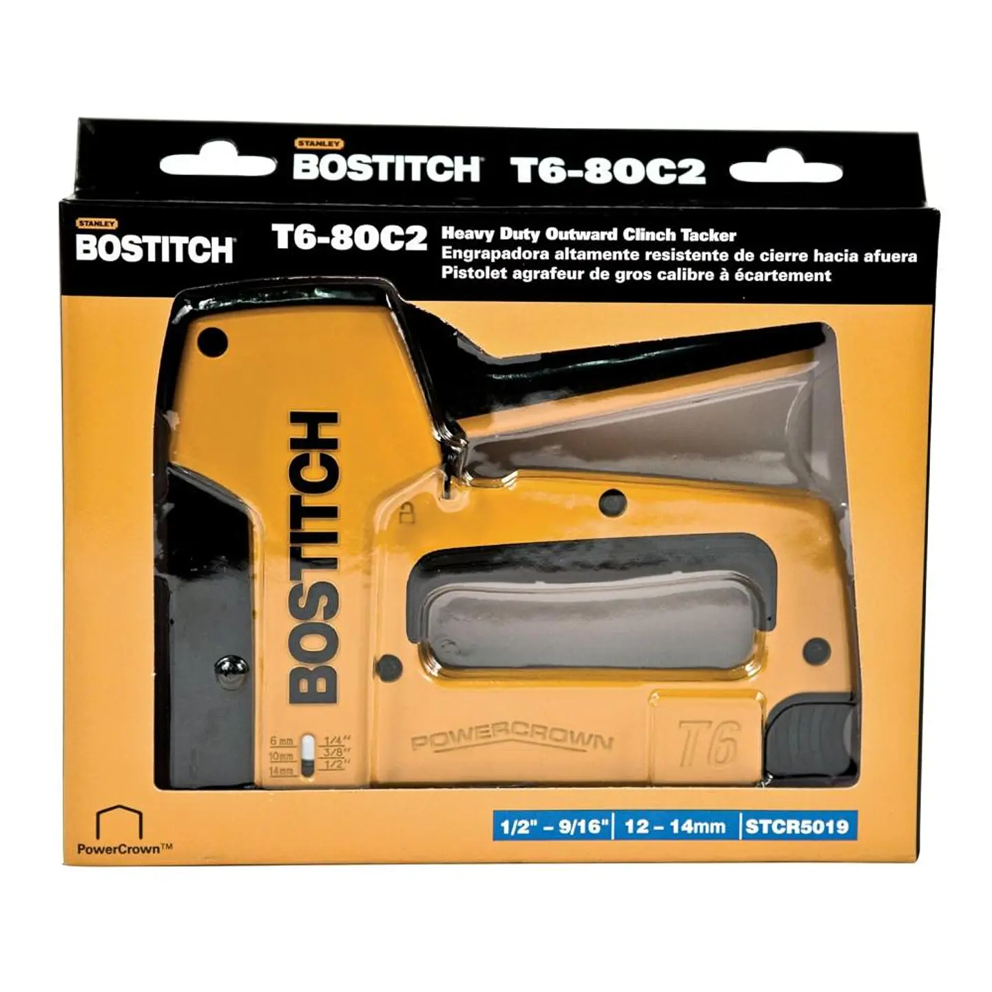 Corchetera / Engrapadora T6-8 Bostitch Amarillo 3