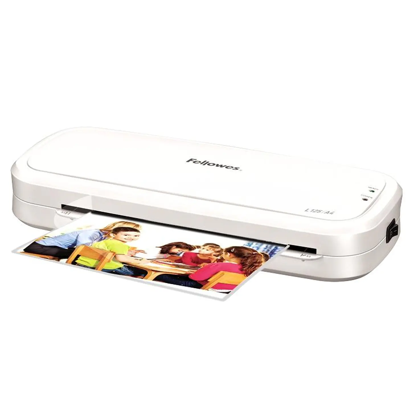 Termolaminadora / Plastificadora L125 A4 Hogar hasta 125 Mic FELLOWES 7