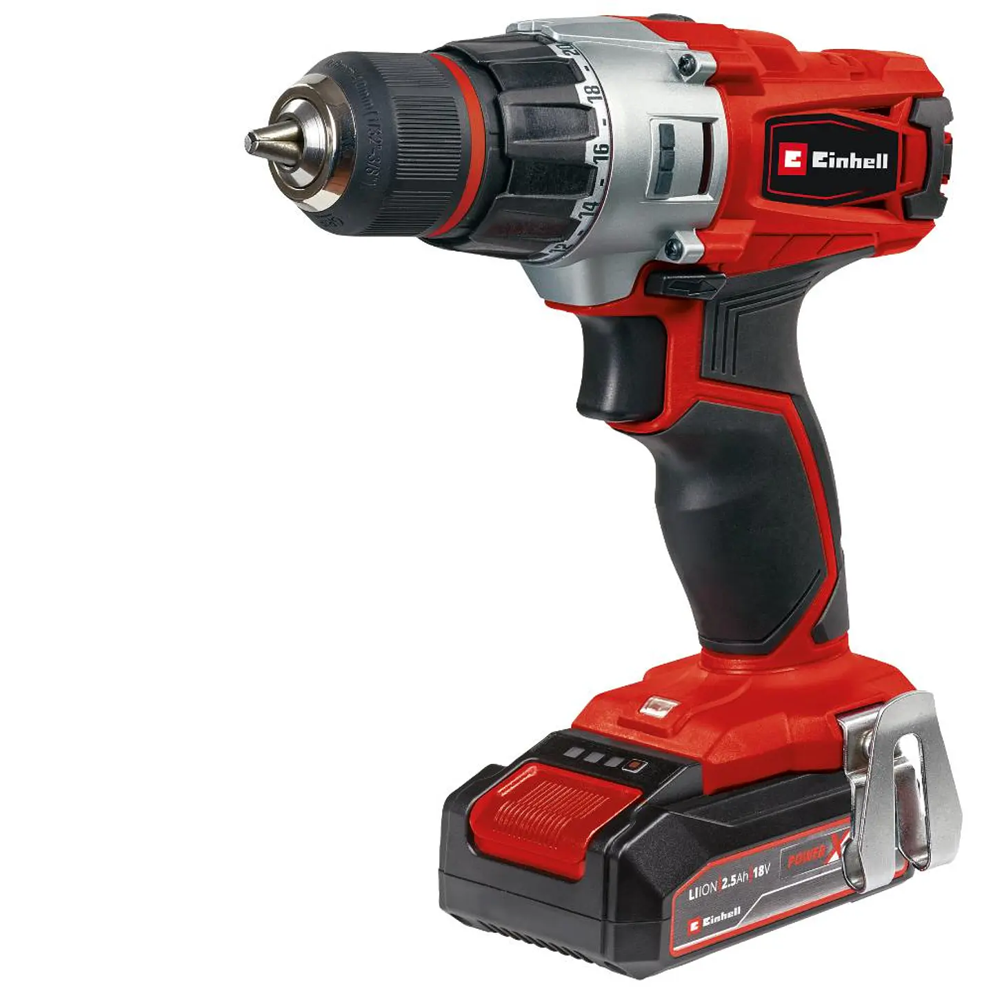 Taladro Inalámbrico +39 Accesorios + Batería y cargador Einhell 3