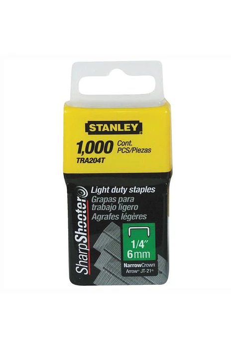 Corchetes 204T 1/4'' 1000 unidades
