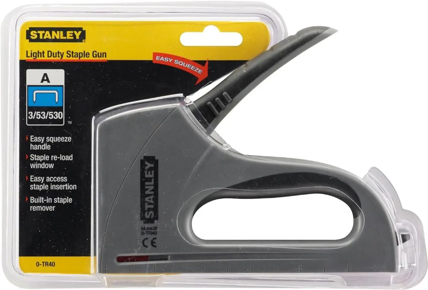 Engrapadora Metal Stanley TR 40 Gris 1