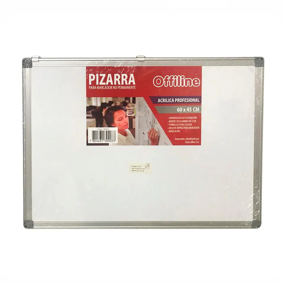 Pizarra Blanca / Acrílica 60X45cm 4