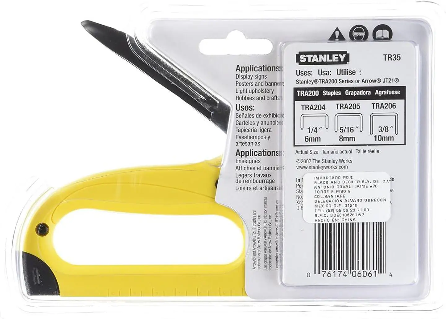 Engrapadora Stanley Light Duty TR 35 Manual 3