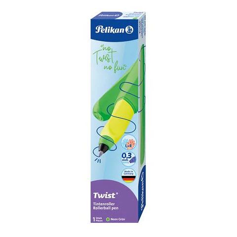 Roller Twist Neon Green