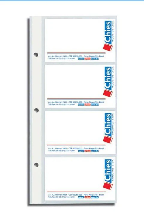 Funda Chies para Tarjetero Ejecutivo - Transparente