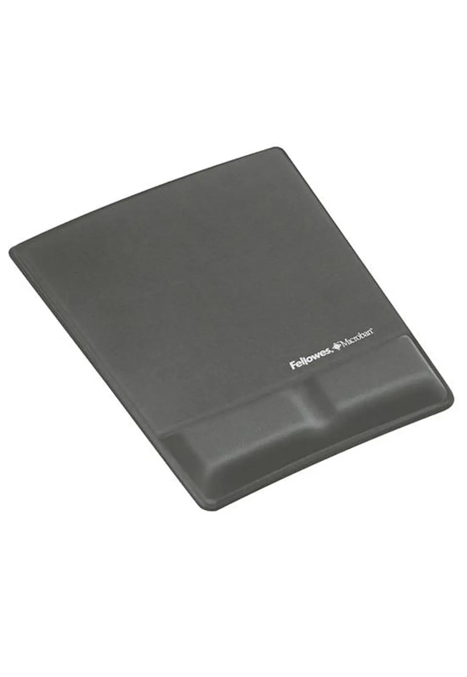 Mouse Pad Reposa / Apoya Muñecas Gris Hilado 1